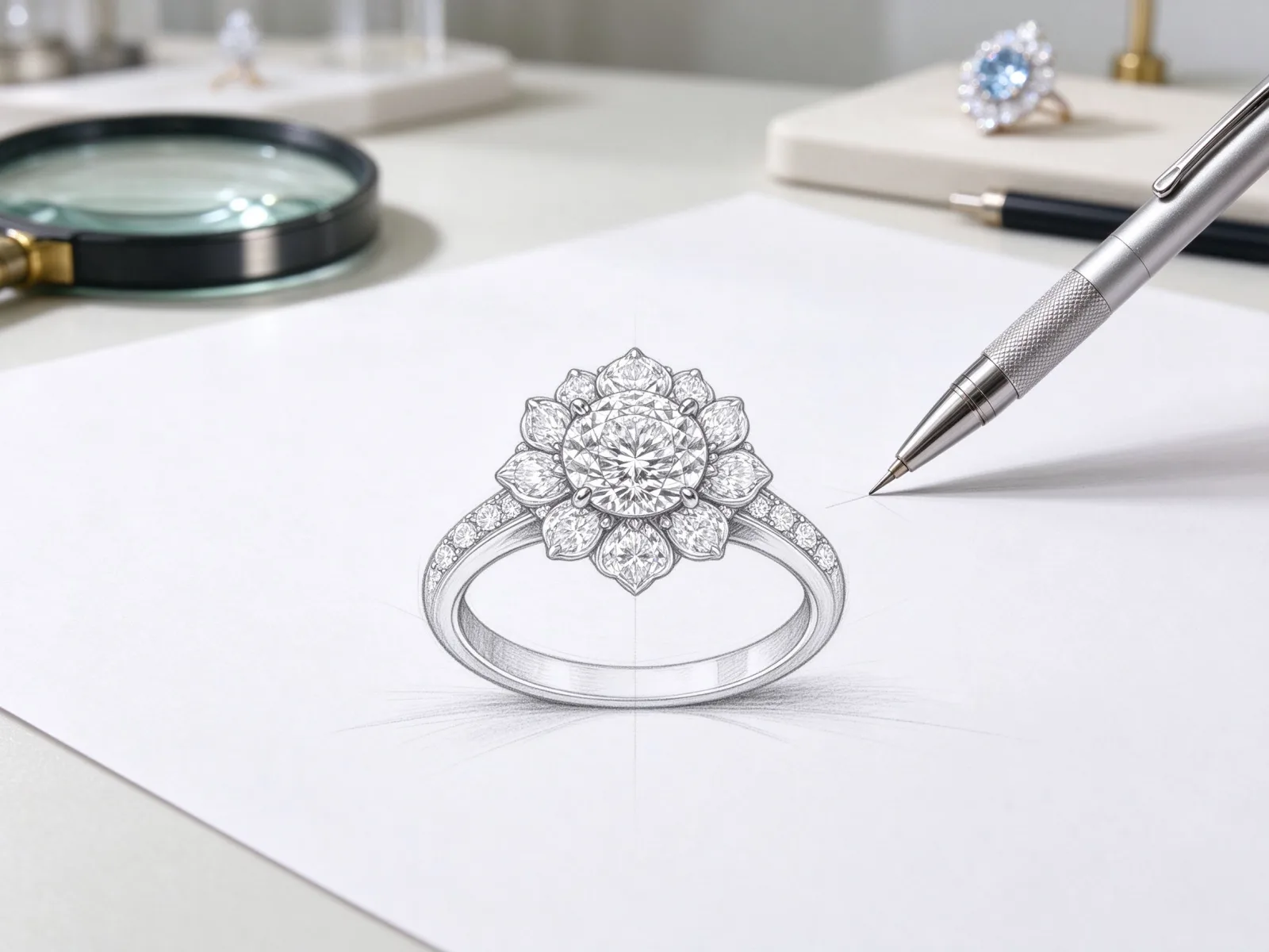 Jewelry Sketch Design