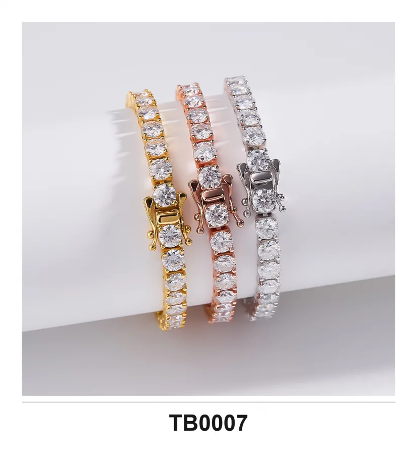 TB0007 Bracelet - Moissanite
