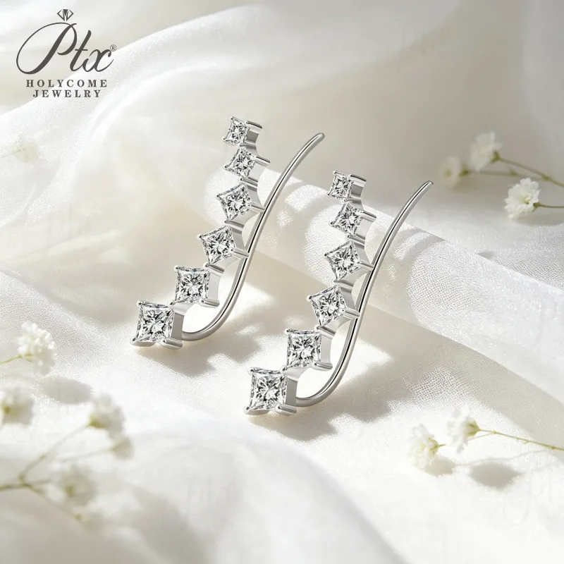 Earrings - Moissanite 10K/14K/18K | 