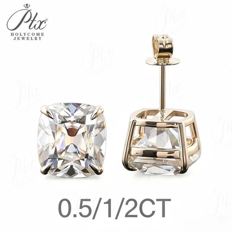 Jewelry Set - Moissanite 1.2-4CT D Color 18K