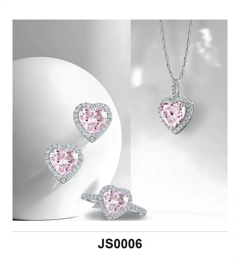JS0006 Jewelry Set - Moissanite