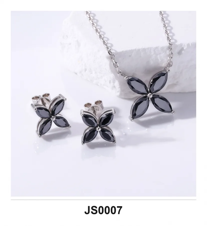 JS0007 Jewelry Set - Moissanite