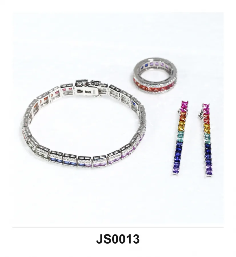 JS0013 Jewelry Set - Moissanite