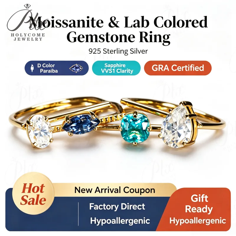Jewelry Set - Moissanite VVS1 S925