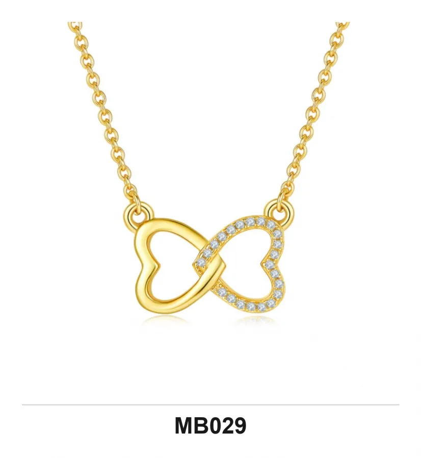 MB029 Necklace - Moissanite