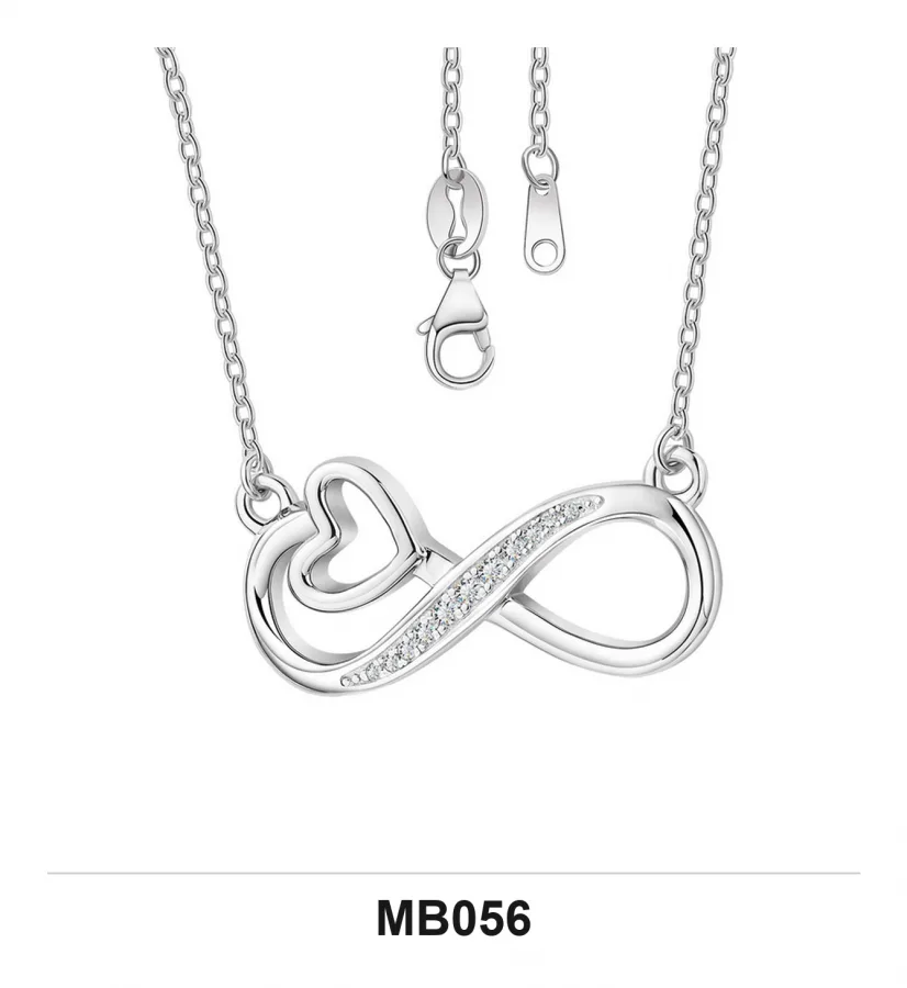 MB056 Necklace - Moissanite