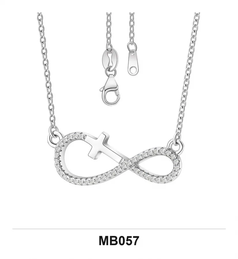 MB057 Necklace - Moissanite