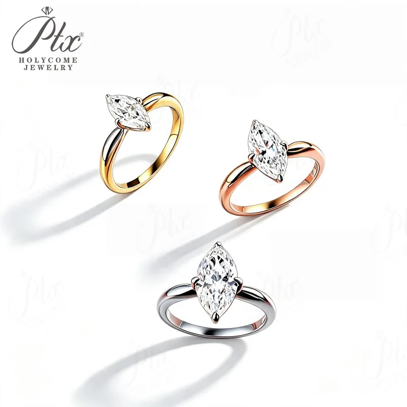 Ring - Moissanite 3CT D Color S925 GRA