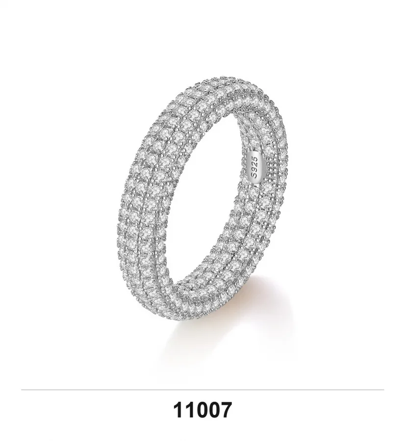 11007 Ring V3 - Moissanite D Color VVS1 S925