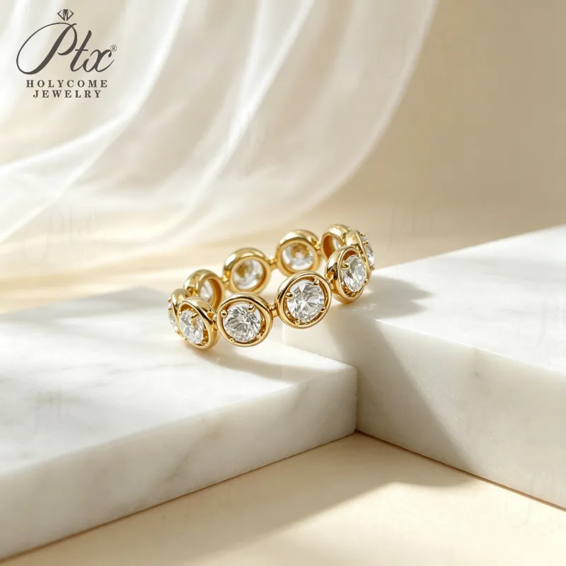 Ring - Moissanite 10K/14K/18K/S925 IGI