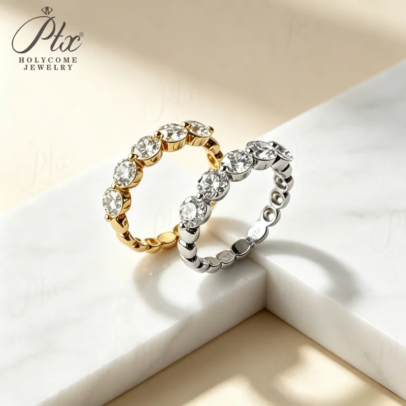 Ring - Moissanite 14K/18K/S925 IGI