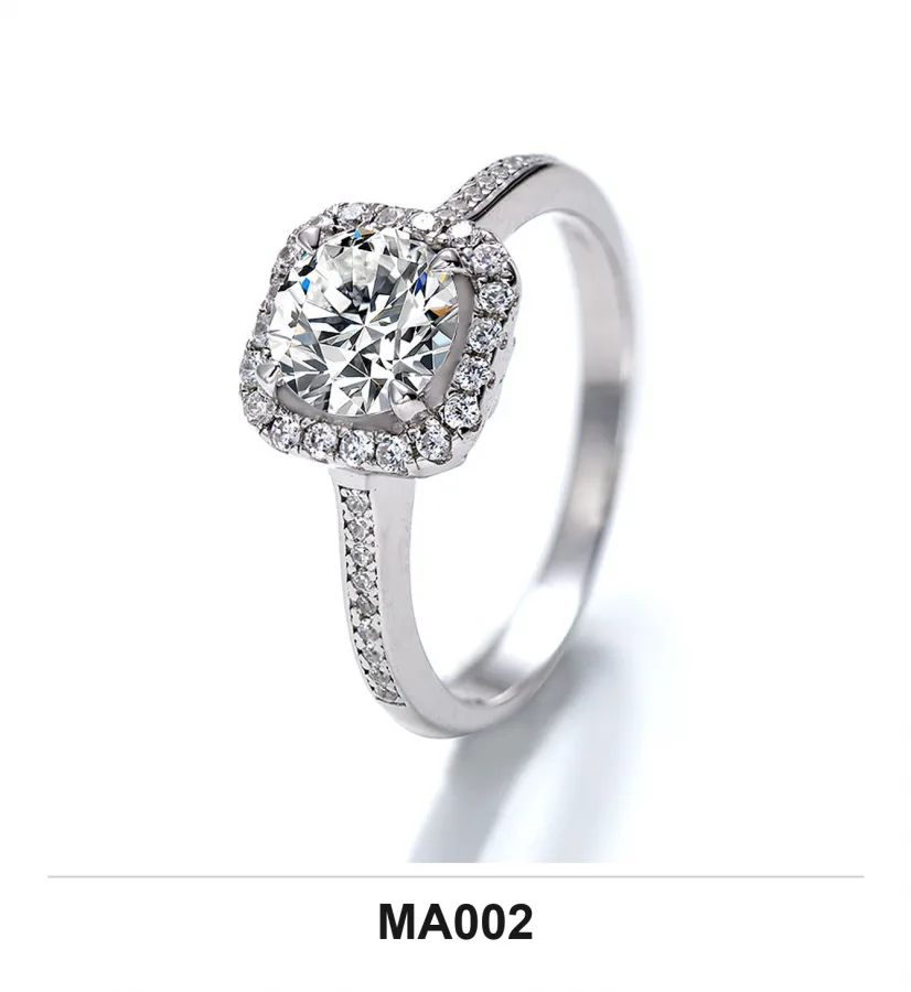 MA002 Ring - Moissanite