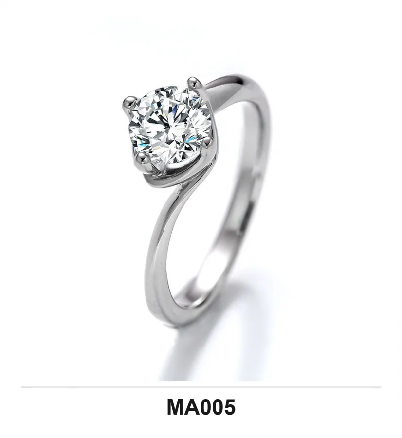 MA005 Ring - Moissanite