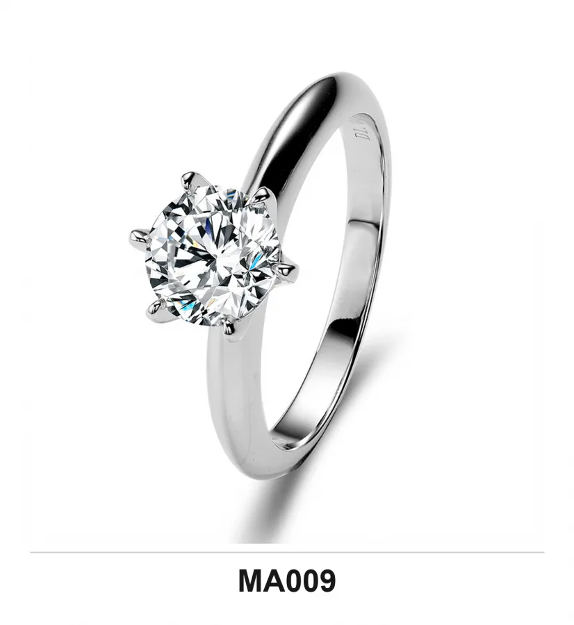 MA009 Ring - Moissanite