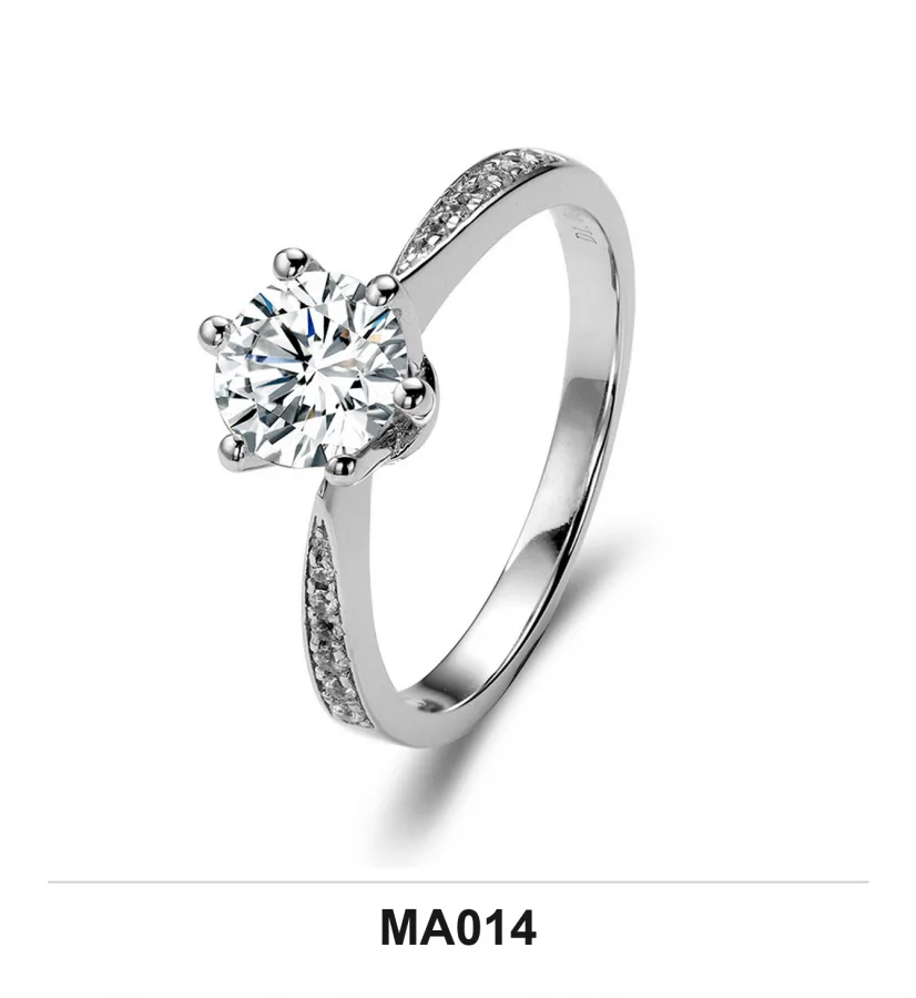 MA014 Ring - Moissanite