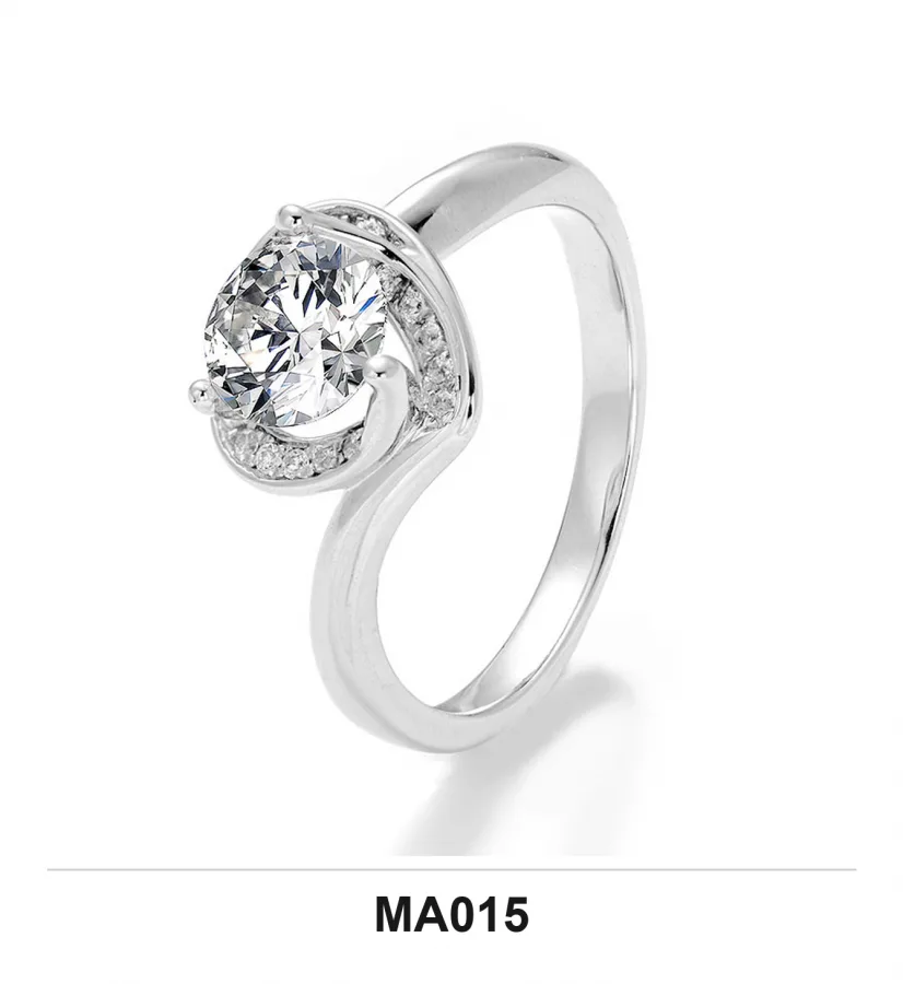 MA015 Ring - Moissanite