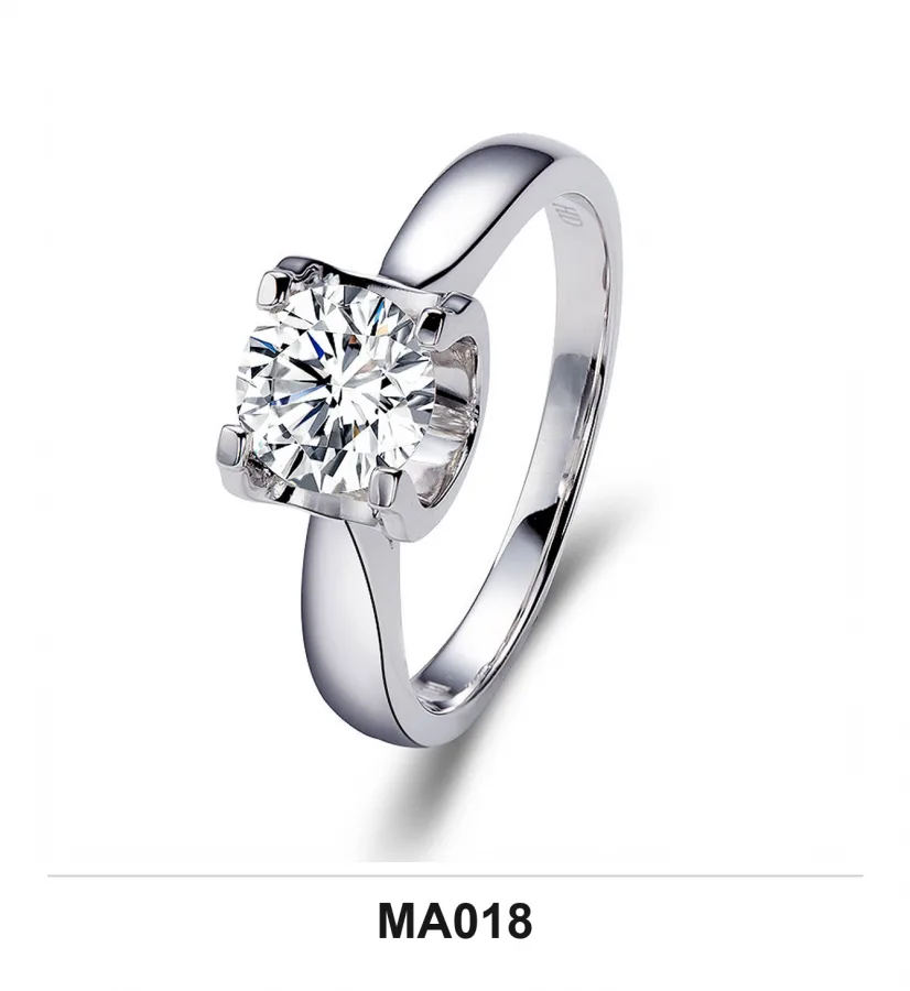 MA018 Ring - Moissanite