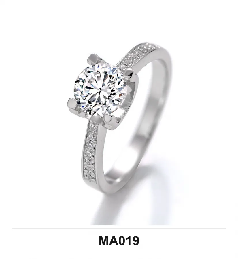MA019 Ring - Moissanite