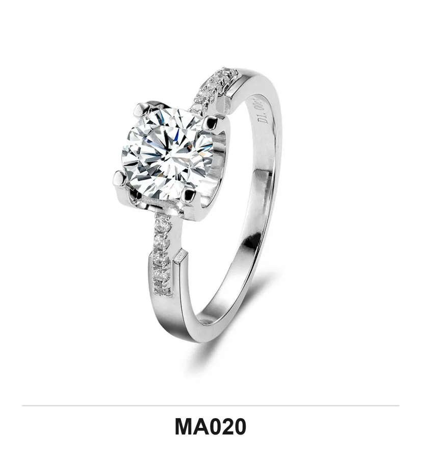 MA020 Ring - Moissanite