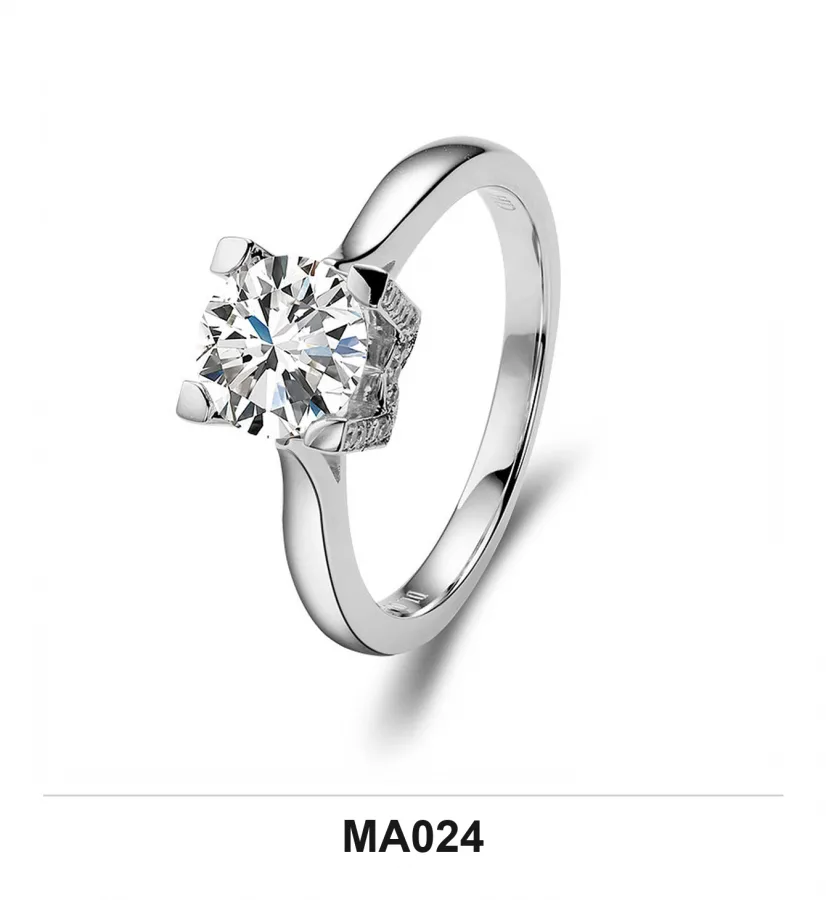 MA024 Ring - Moissanite
