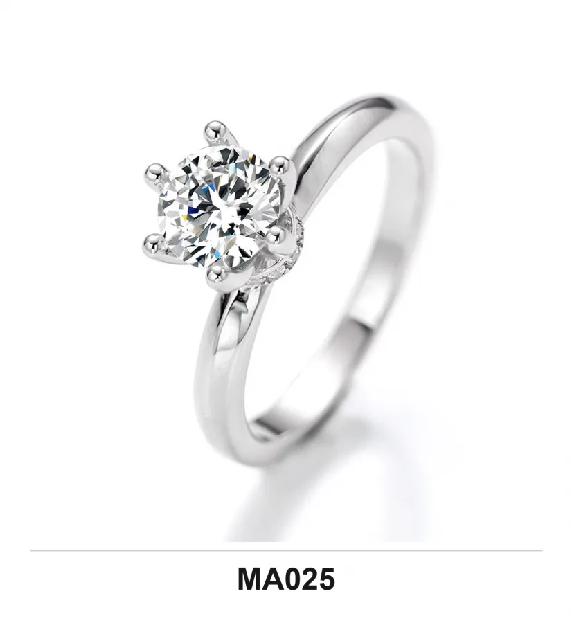 MA025 Ring - Moissanite
