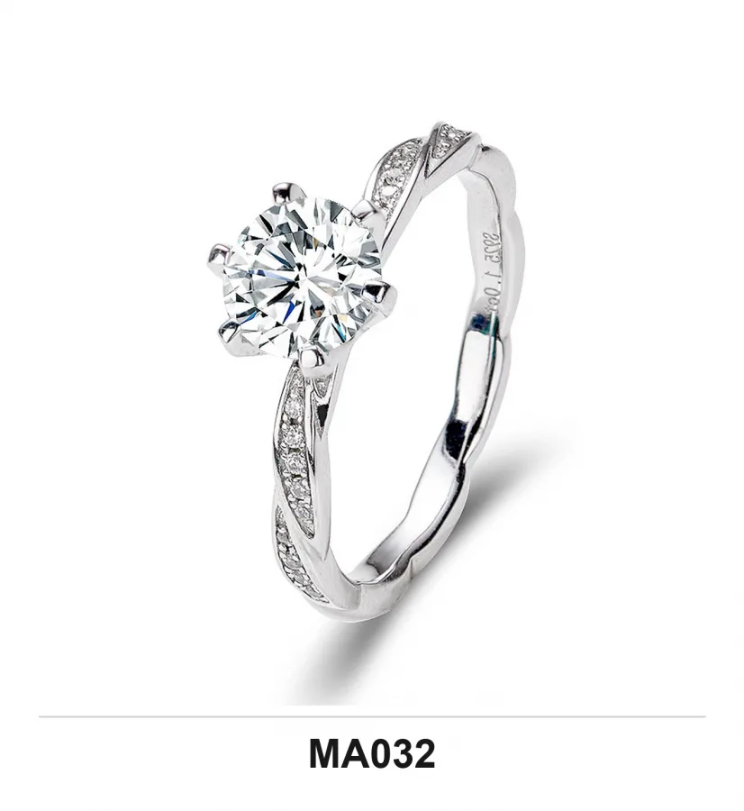 MA032 Ring - Moissanite