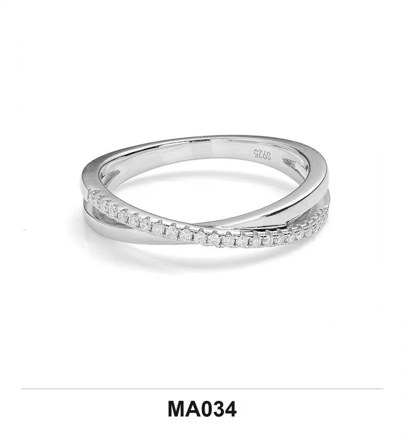 MA034 Ring - Moissanite