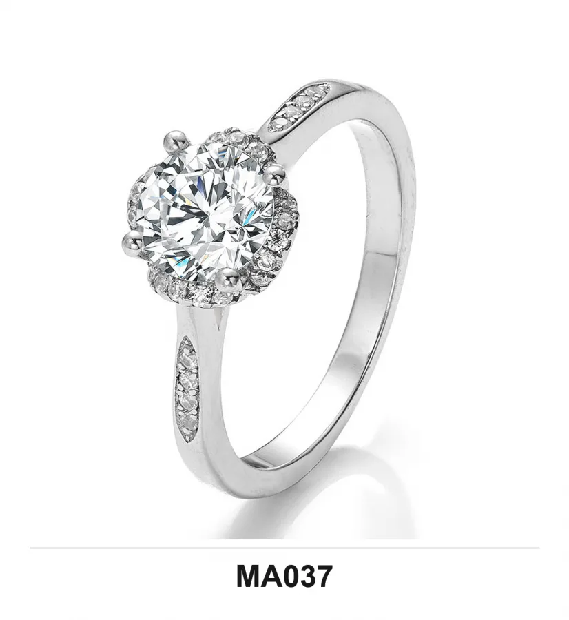 MA037 Ring - Moissanite