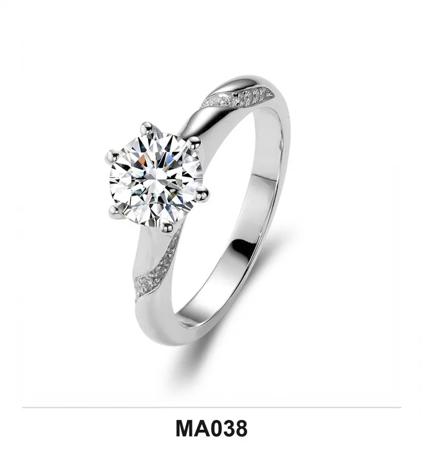 MA038 Ring - Moissanite