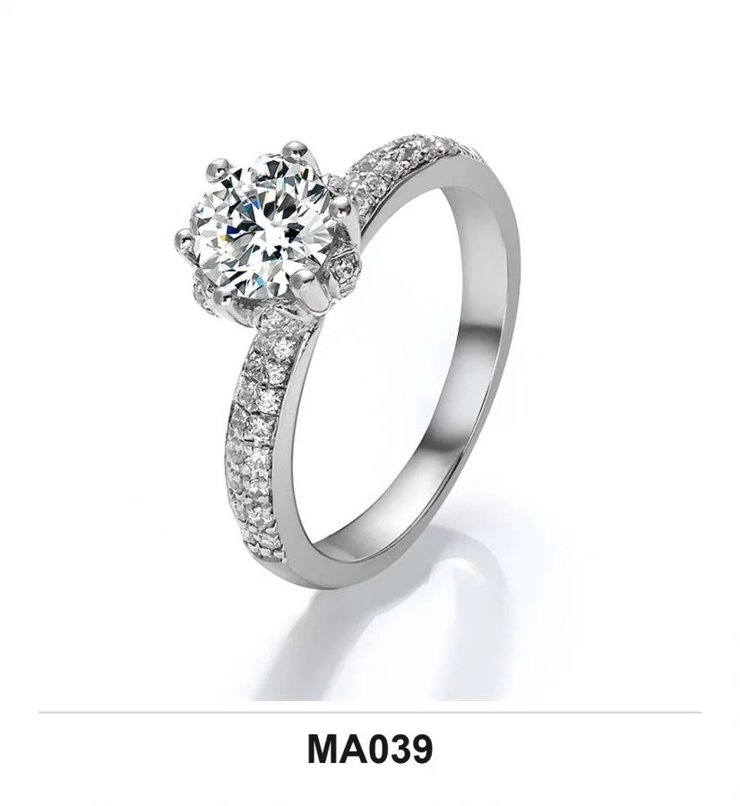 MA039 Ring - Moissanite