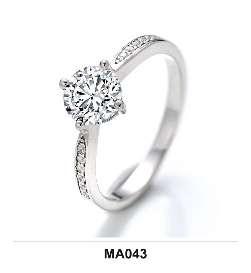 MA043 Ring - Moissanite