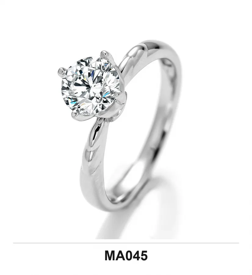 MA045 Ring - Moissanite