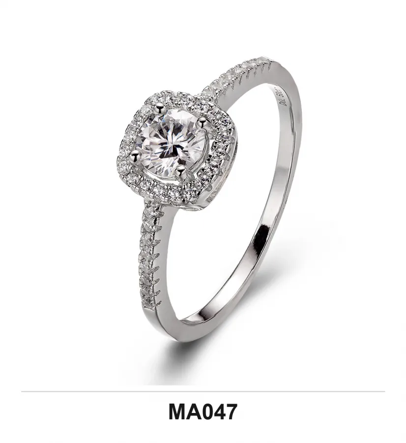 MA047 Ring - Moissanite