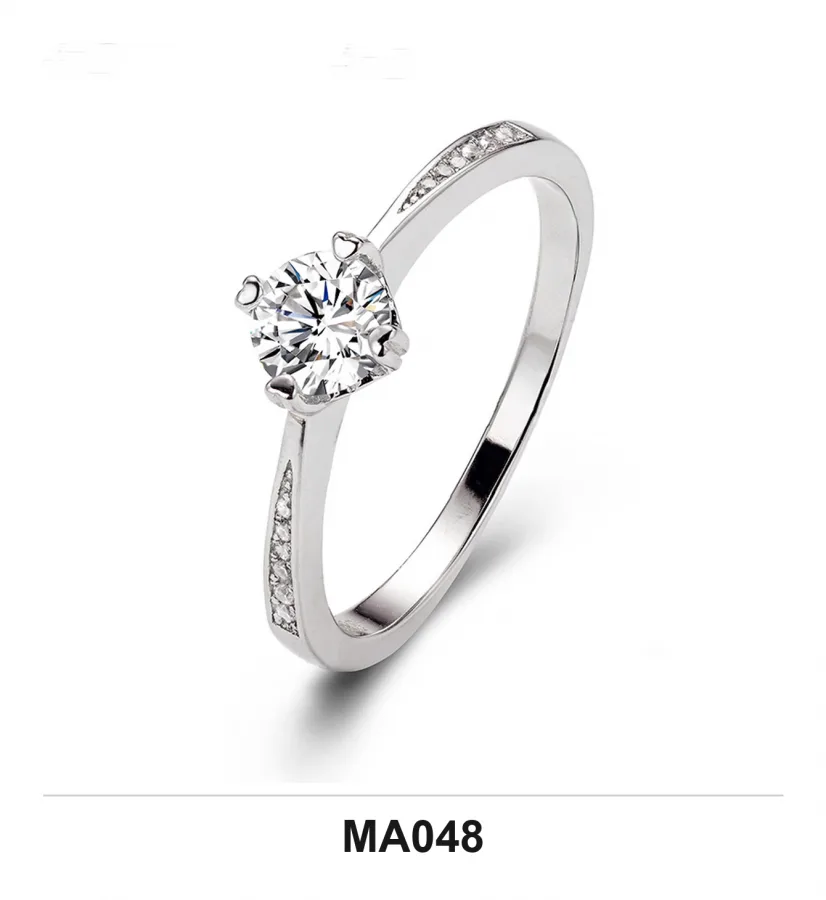 MA048 Ring - Moissanite