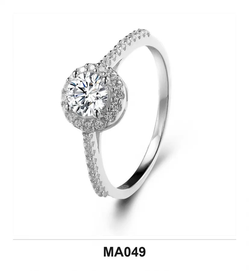 MA049 Ring - Moissanite