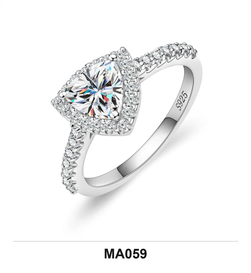 MA059 Ring - Moissanite