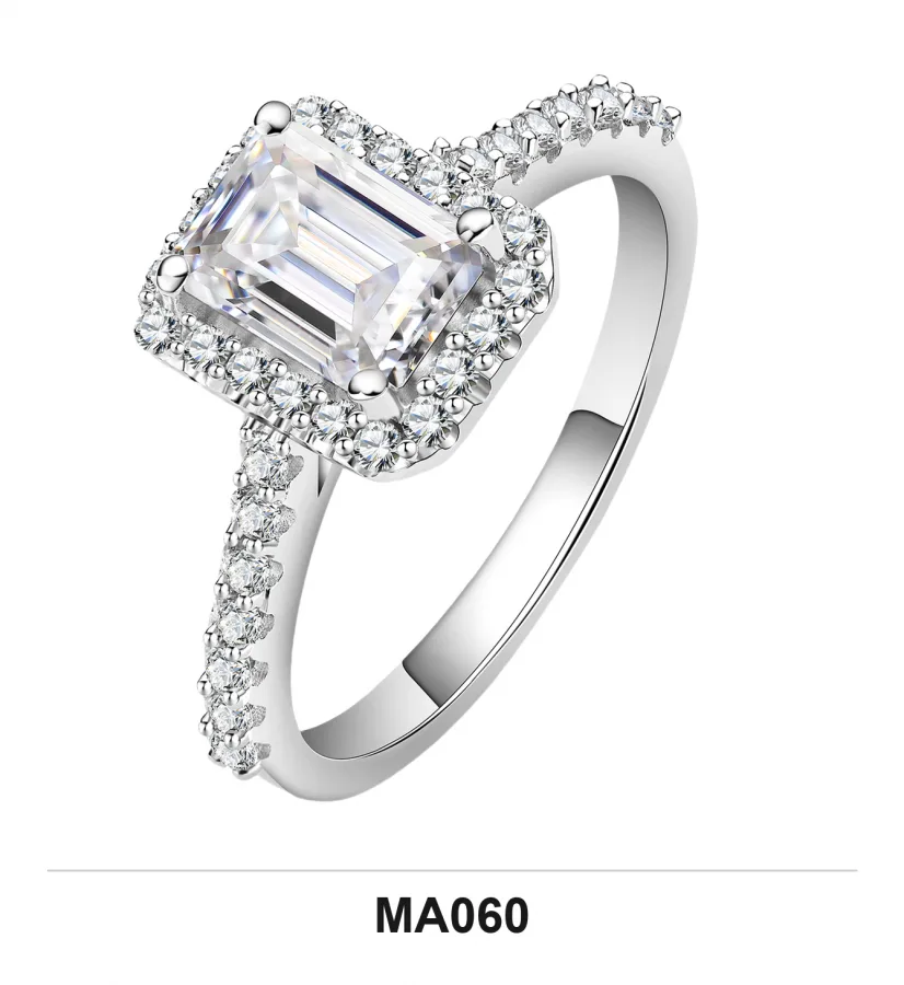 MA060 Ring - Moissanite