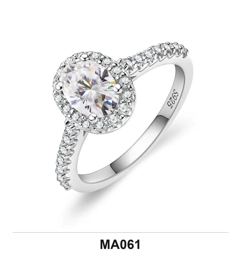 MA061 Ring - Moissanite