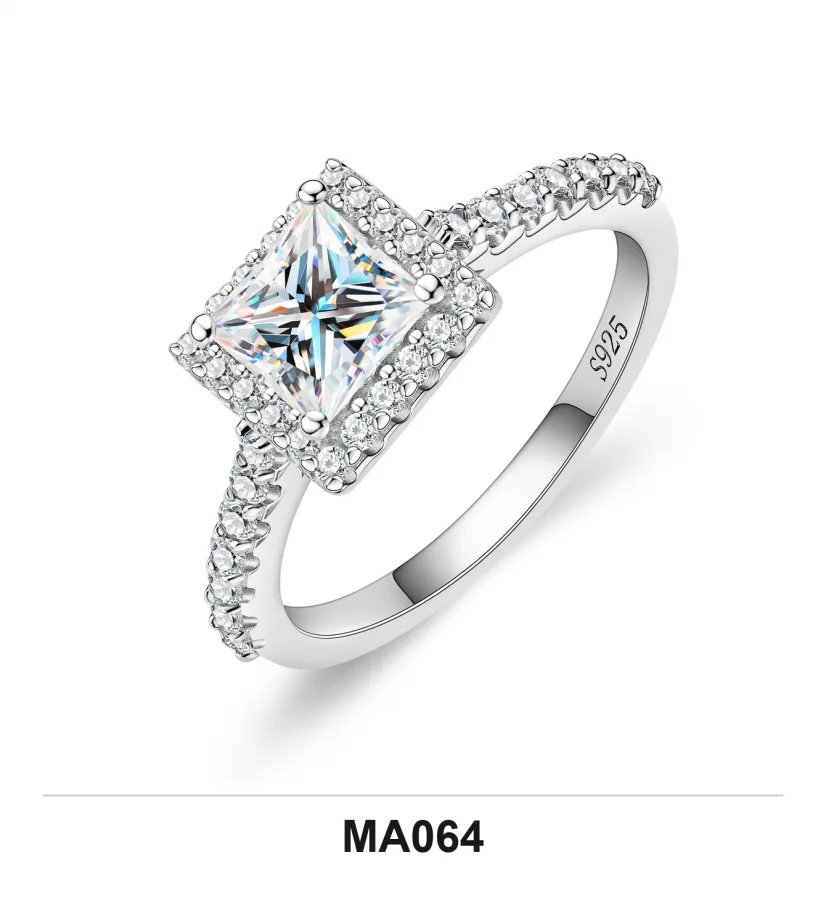 MA064 Ring - Moissanite