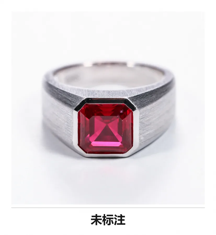 Men's Ring V2 - Moissanite 10K/14K/18K/S925