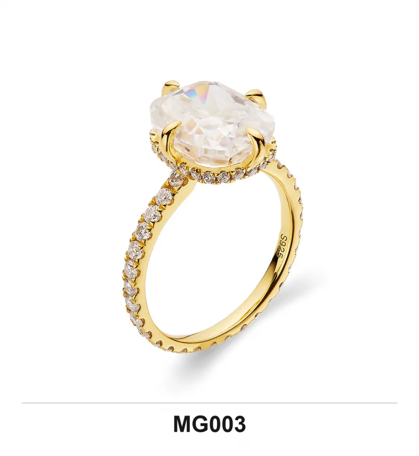 MG003 Ring - Moissanite