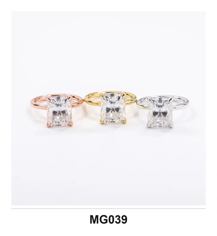 MG039 Ring - Moissanite
