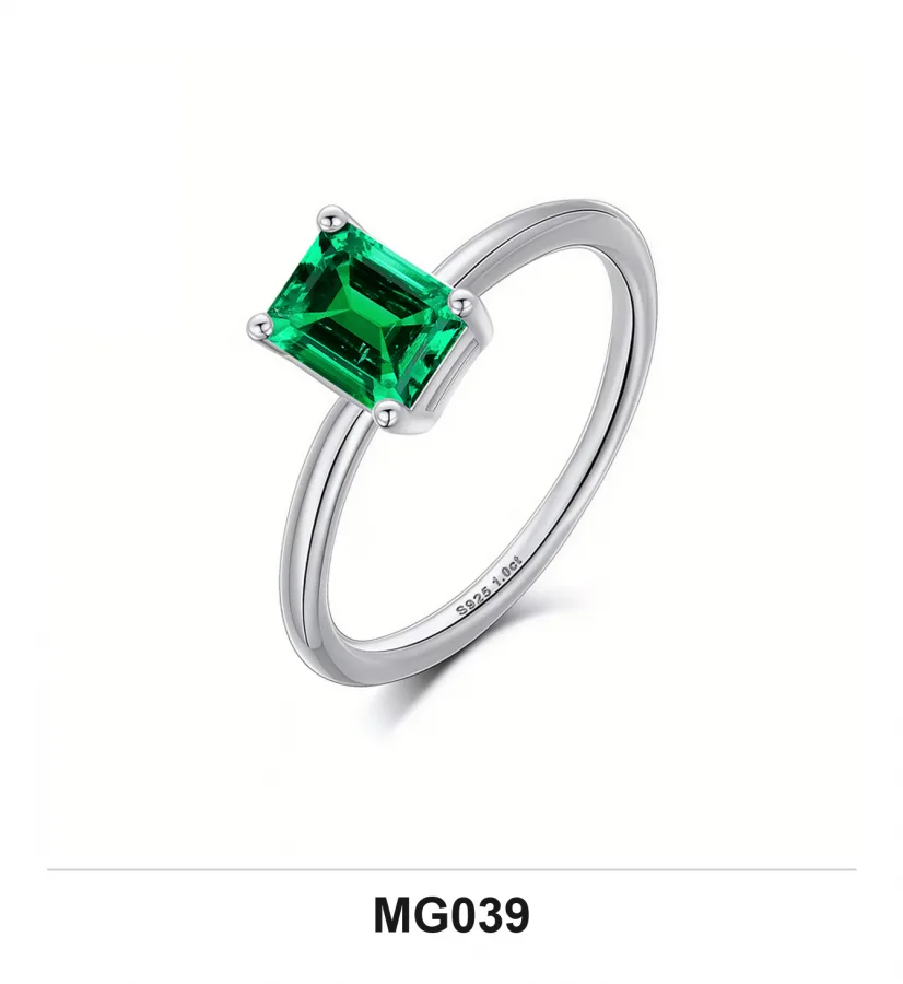 MG039 Ring V2 - Moissanite