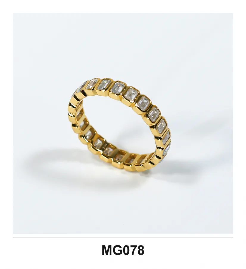 MG078 Ring - Moissanite