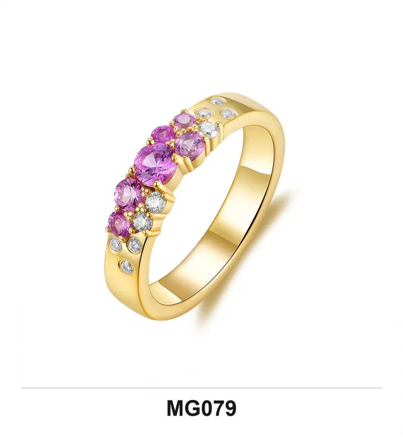 MG079 Ring - Moissanite