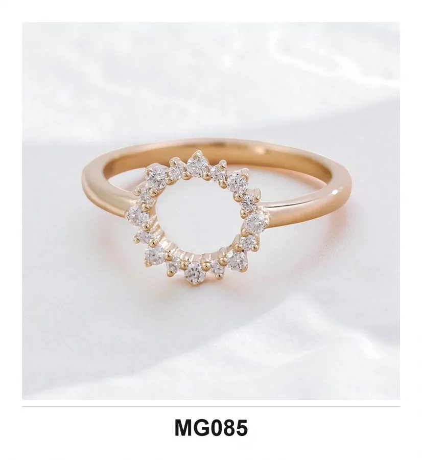 MG085 Ring - Moissanite
