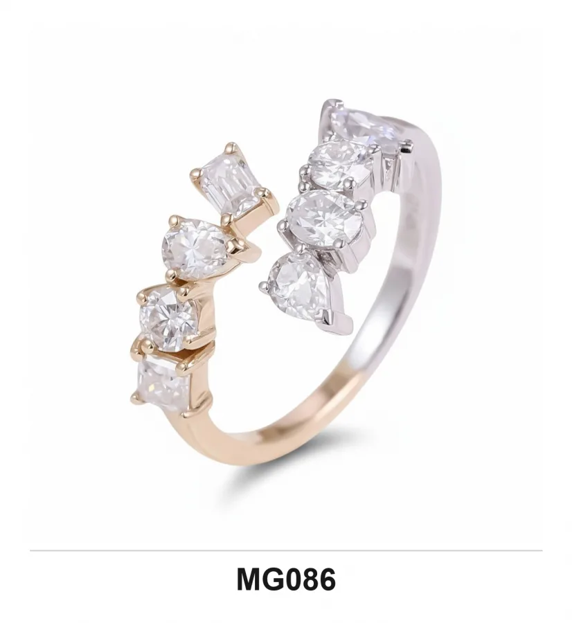 MG086 Ring - Moissanite