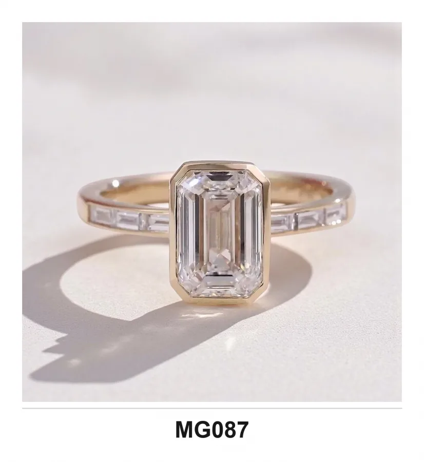 MG087 Ring - Moissanite