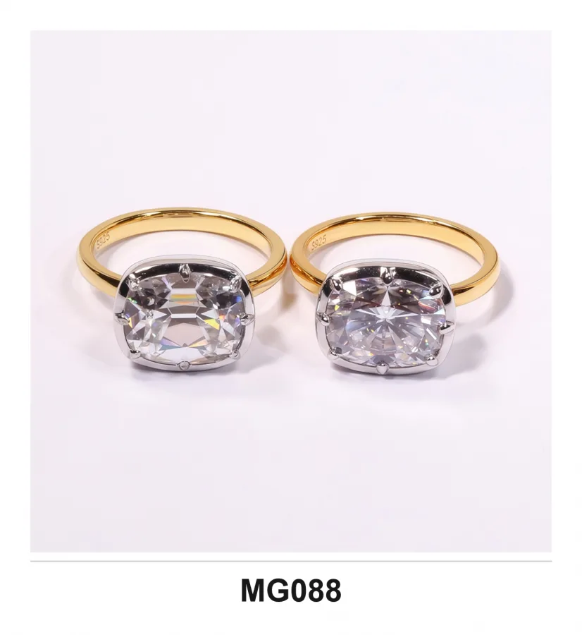MG088 Ring - Moissanite