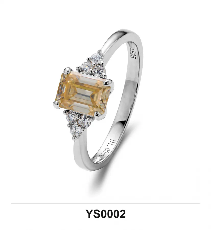 YS0002 Ring - Moissanite